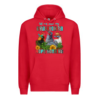 Red let me check my giveashitometer nope nothing Premium Hoodie - AdoDesignShop