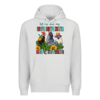 Dove Grey let me check my giveashitometer nope nothing Premium Hoodie - AdoDesignShop