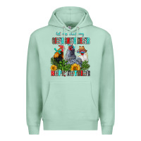 Seafoam let me check my giveashitometer nope nothing Premium Hoodie - AdoDesignShop