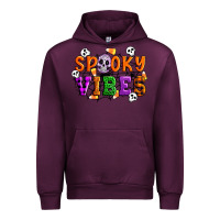 Mauve Wine Spooky vibes Urban Hoodie - Artiststas