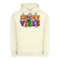 Pigment Pistachio Spooky vibes Urban Hoodie - Artiststas