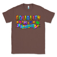 Chestnut Equality Is Beautiful Classic Tee - BundleAndBundleShop