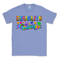 Colony Blue Equality Is Beautiful Classic Tee - BundleAndBundleShop