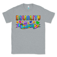 Heather Grey Equality Is Beautiful Classic Tee - BundleAndBundleShop