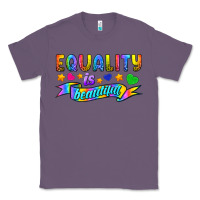 Lavender Equality Is Beautiful Classic Tee - BundleAndBundleShop