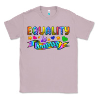 Lilac Equality Is Beautiful Classic Tee - BundleAndBundleShop