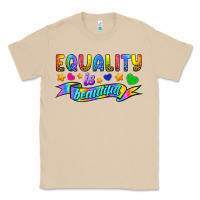 Mushroom Equality Is Beautiful Classic Tee - BundleAndBundleShop