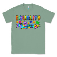 Sage Equality Is Beautiful Classic Tee - BundleAndBundleShop