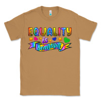 Toasted Coconut Equality Is Beautiful Classic Tee - BundleAndBundleShop