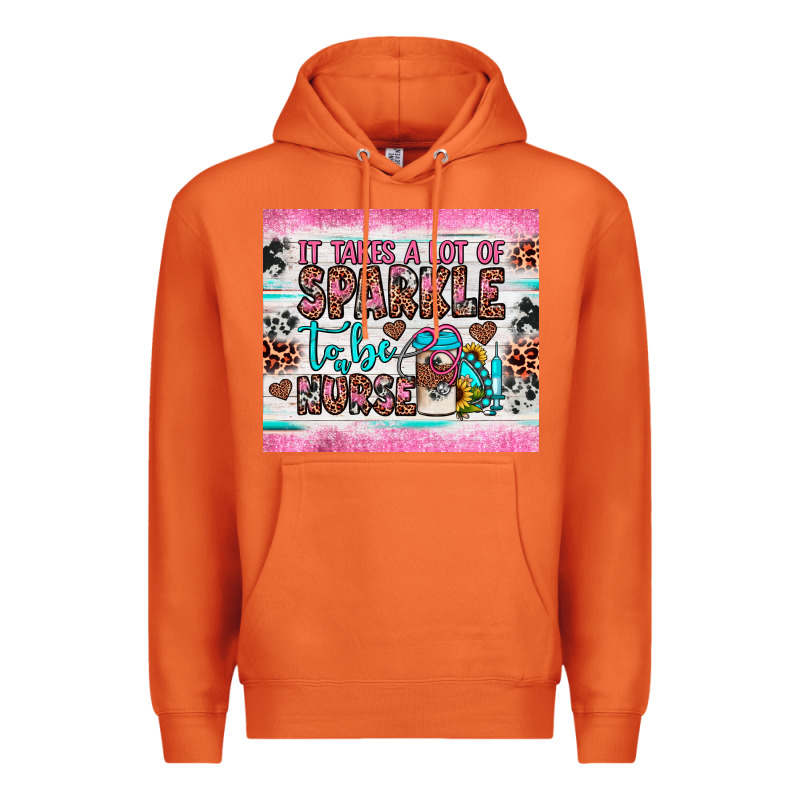 It Takes A Lot Of Sparkle To Be A Nurse Premium Hoodie by JahusDesignShop | Teevron