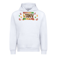 White educator of tiny humans libbey glass Urban Hoodie - BundleAndBundleShop