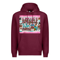 Burgundy it takes a lot of sparkle to be a nurse Premium Hoodie - JahusDesignShop