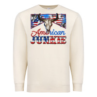 Sandshell American junkie Premium Sweatshirt - Zillion Design Studio