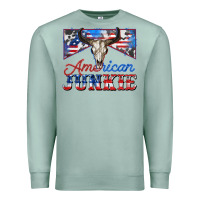 Seafoam American junkie Premium Sweatshirt - Zillion Design Studio