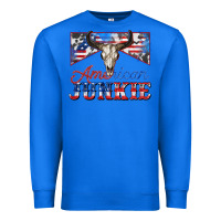 True Royal American junkie Premium Sweatshirt - Zillion Design Studio