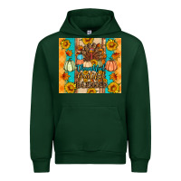Forest Green Thankful grateful blessed Urban Hoodie - Artiststas