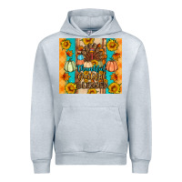 Heather Grey Thankful grateful blessed Urban Hoodie - Artiststas