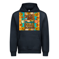 Navy Thankful grateful blessed Urban Hoodie - Artiststas