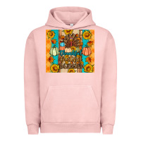 Pigment Salmon Thankful grateful blessed Urban Hoodie - Artiststas