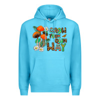 Ocean Blue grow your own way Premium Hoodie - AdoDesignShop