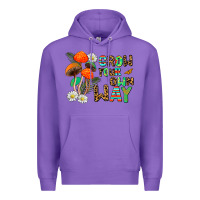 Purple grow your own way Premium Hoodie - AdoDesignShop