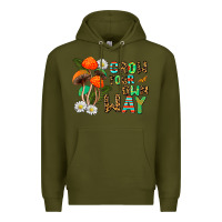 Army Green grow your own way Premium Hoodie - AdoDesignShop