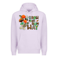 Lilac grow your own way Premium Hoodie - AdoDesignShop