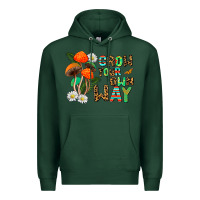 Sports Green grow your own way Premium Hoodie - AdoDesignShop