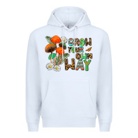 White grow your own way Premium Hoodie - AdoDesignShop