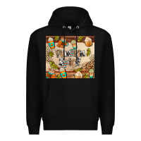 Black pumpkin spice Premium Hoodie - AdoDesignShop