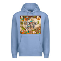 Colony Blue pumpkin spice Premium Hoodie - AdoDesignShop