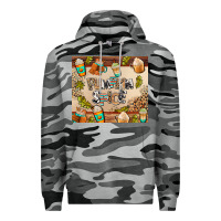 Slate Camo pumpkin spice Premium Hoodie - AdoDesignShop
