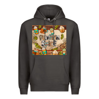 Smoke pumpkin spice Premium Hoodie - AdoDesignShop