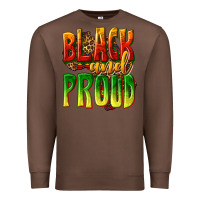 Chestnut black and proud Premium Sweatshirt - texasbilliewilder