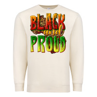 Black And Proud Premium Sweatshirt | Teevron