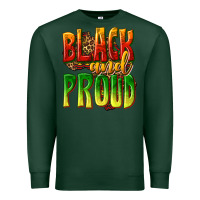 Sports Green black and proud Premium Sweatshirt - texasbilliewilder