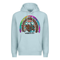 Blue Mist nurse life rainbow Premium Hoodie - JahusDesignShop