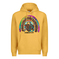 Mustard nurse life rainbow Premium Hoodie - JahusDesignShop