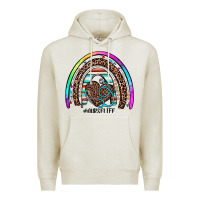 Oatmeal Heather nurse life rainbow Premium Hoodie - JahusDesignShop