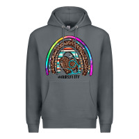 Rock nurse life rainbow Premium Hoodie - JahusDesignShop