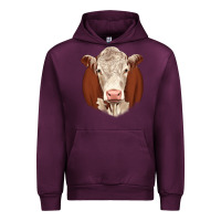 Mauve Wine hareford Urban Hoodie - JahusDesignShop