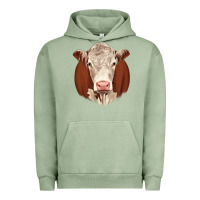 Pigment Oil Green hareford Urban Hoodie - JahusDesignShop