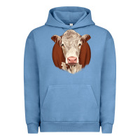 Pigment Pebble Blue hareford Urban Hoodie - JahusDesignShop