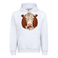 White hareford Urban Hoodie - JahusDesignShop