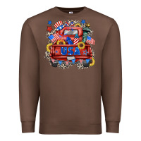Chestnut usa truck Premium Sweatshirt - Zillion Design Studio