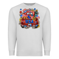 Dove Grey usa truck Premium Sweatshirt - Zillion Design Studio