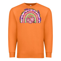 Carrot Easter Floral Spring Rainbow Premium Sweatshirt - RanaPortraitStore