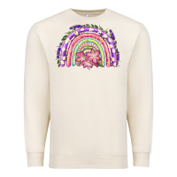 Sandshell Easter Floral Spring Rainbow Premium Sweatshirt - RanaPortraitStore