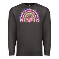 Smoke Easter Floral Spring Rainbow Premium Sweatshirt - RanaPortraitStore