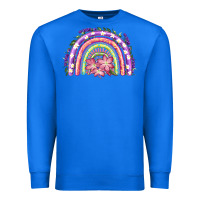 True Royal Easter Floral Spring Rainbow Premium Sweatshirt - RanaPortraitStore